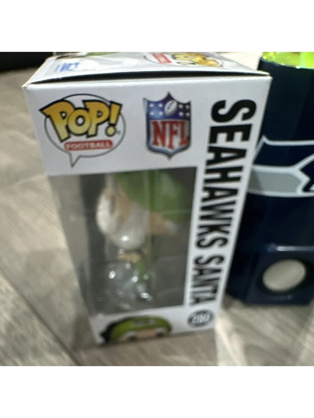 Sporticulture Seattle Seahawks Magma Lamp with Bluetooth Speaker and Funko Pop